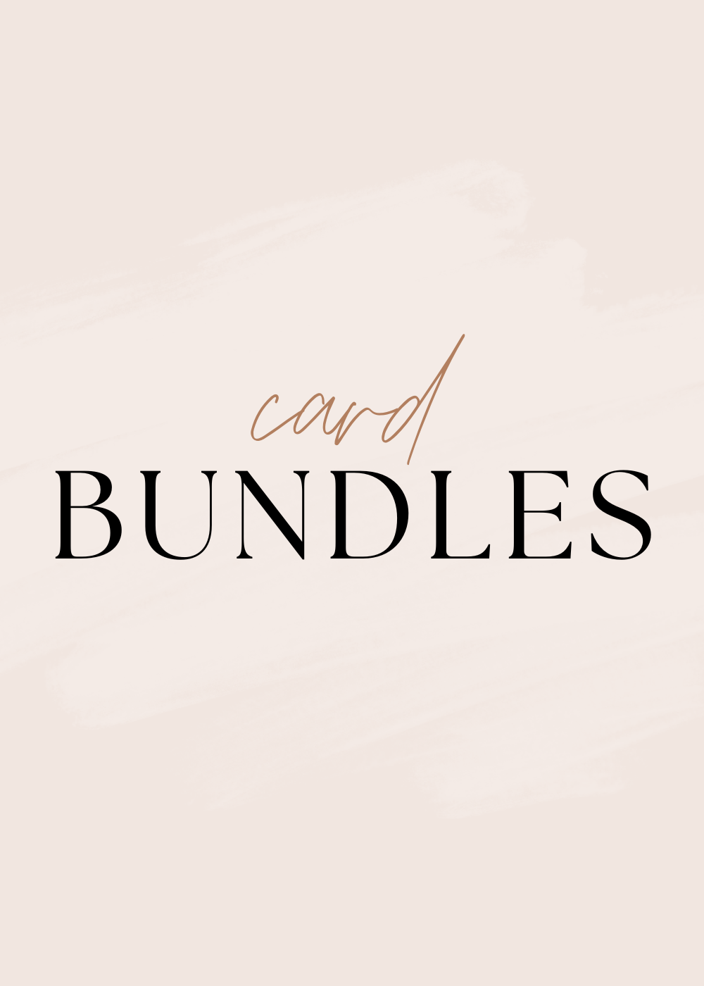 Card Bundles