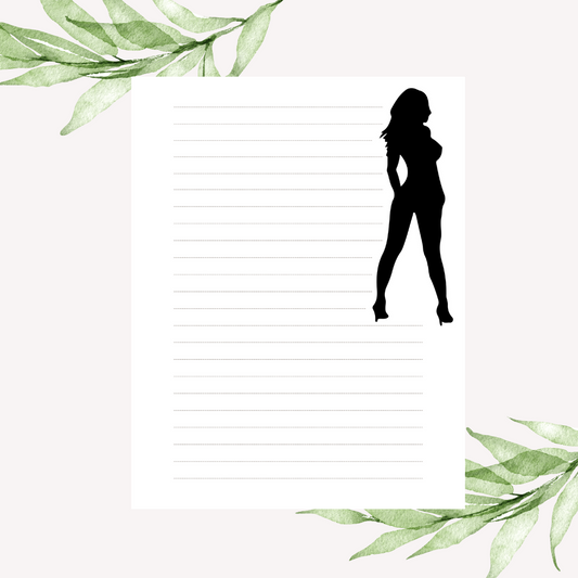 Sexy Woman 03 | Writing Paper