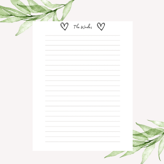 Personalized Paper Examples Thoughtful Writing Papers for Incarcerated Loved Ones | Pentionery