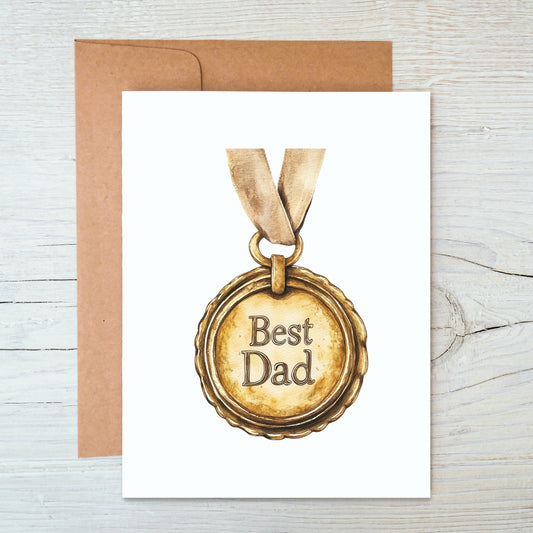 Card "Best Dad"
