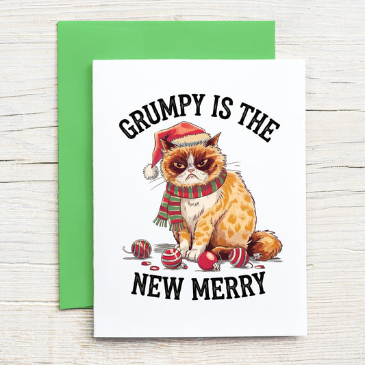 Card "Grumpy is the new Merry"