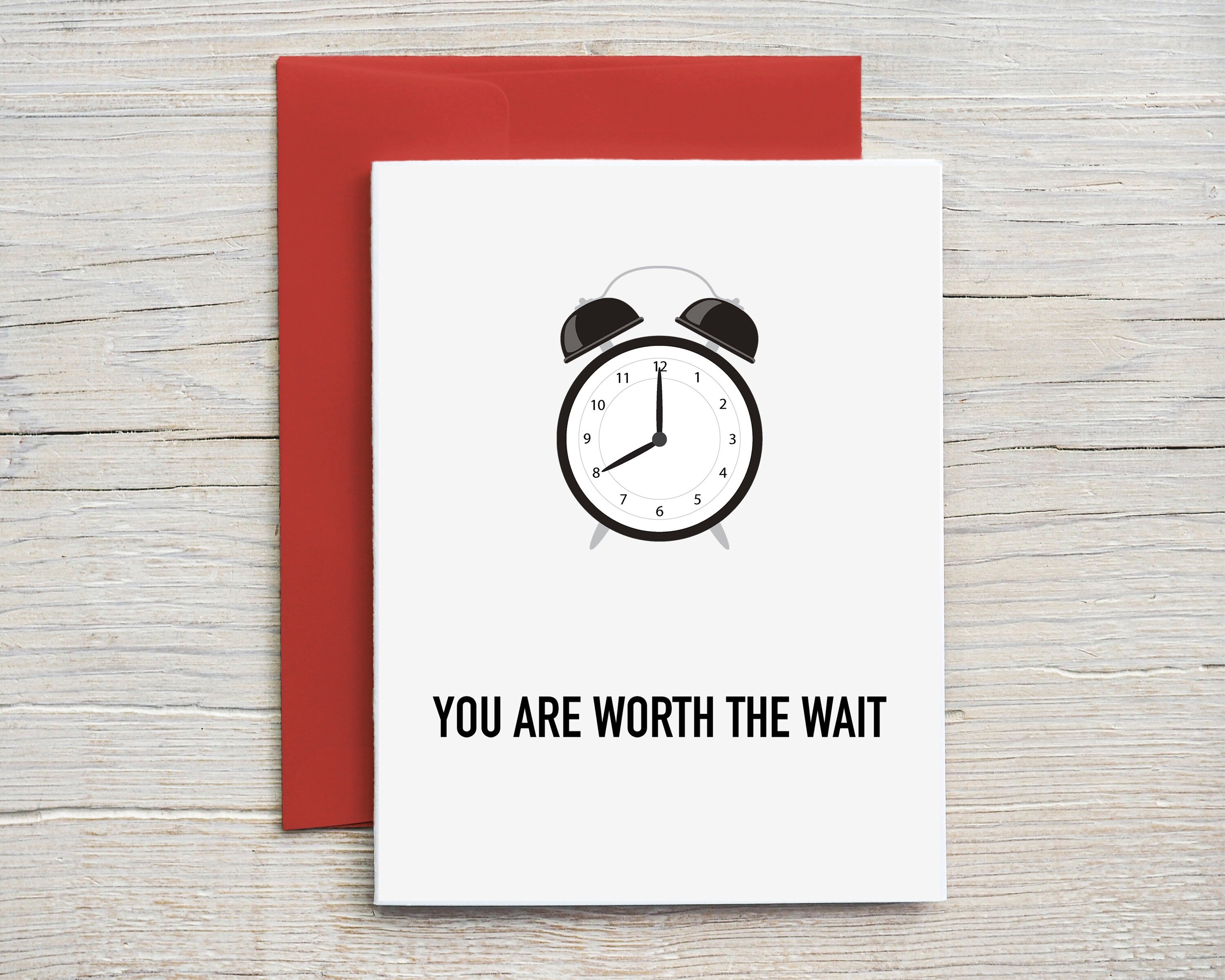 Think Wait Cards Card