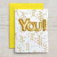 Card Celebrating "You!"