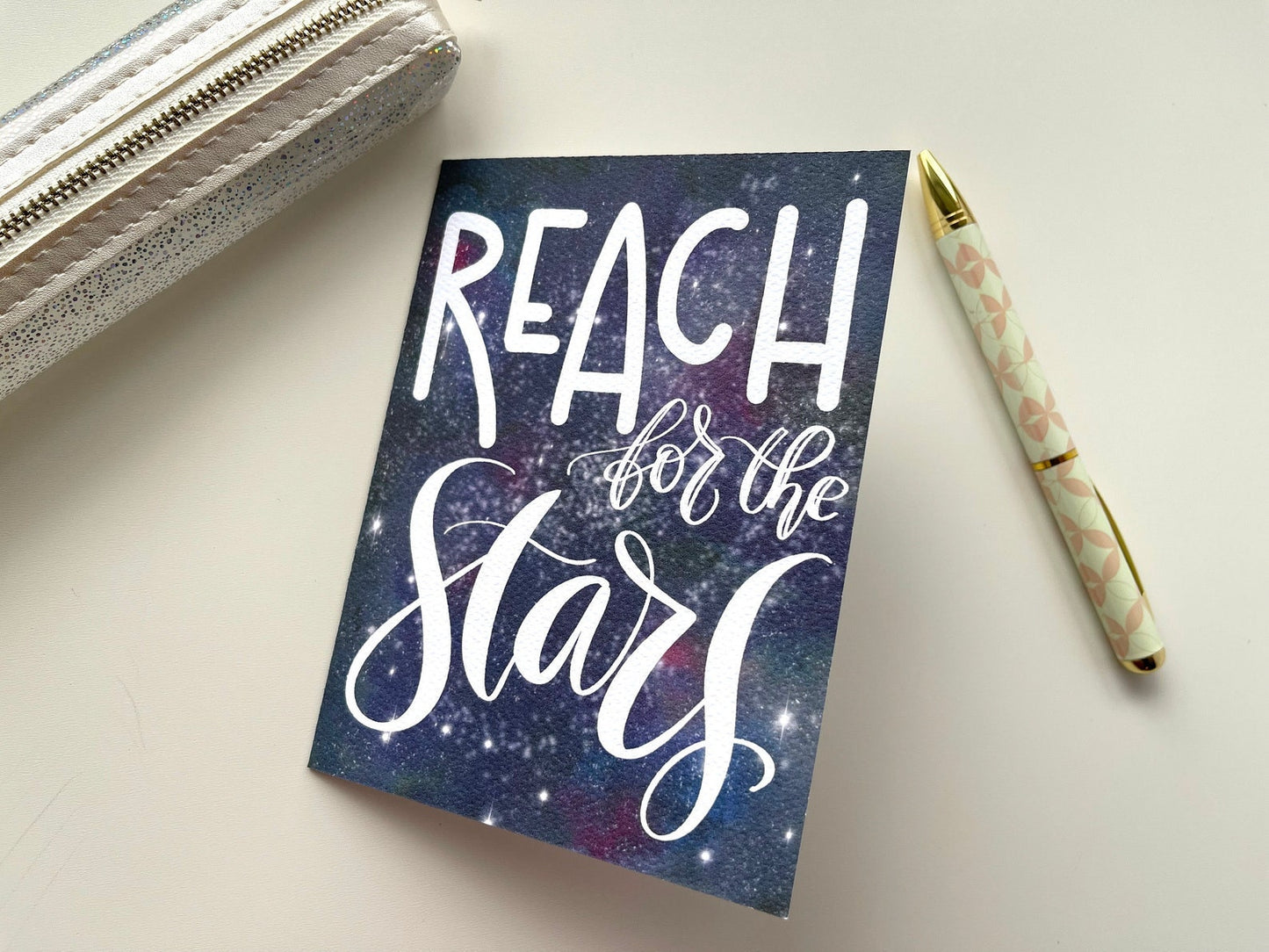 Card "Reach for the Stars"