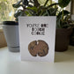 Card "You're one tough cookie"