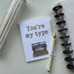 Card "You're my type"