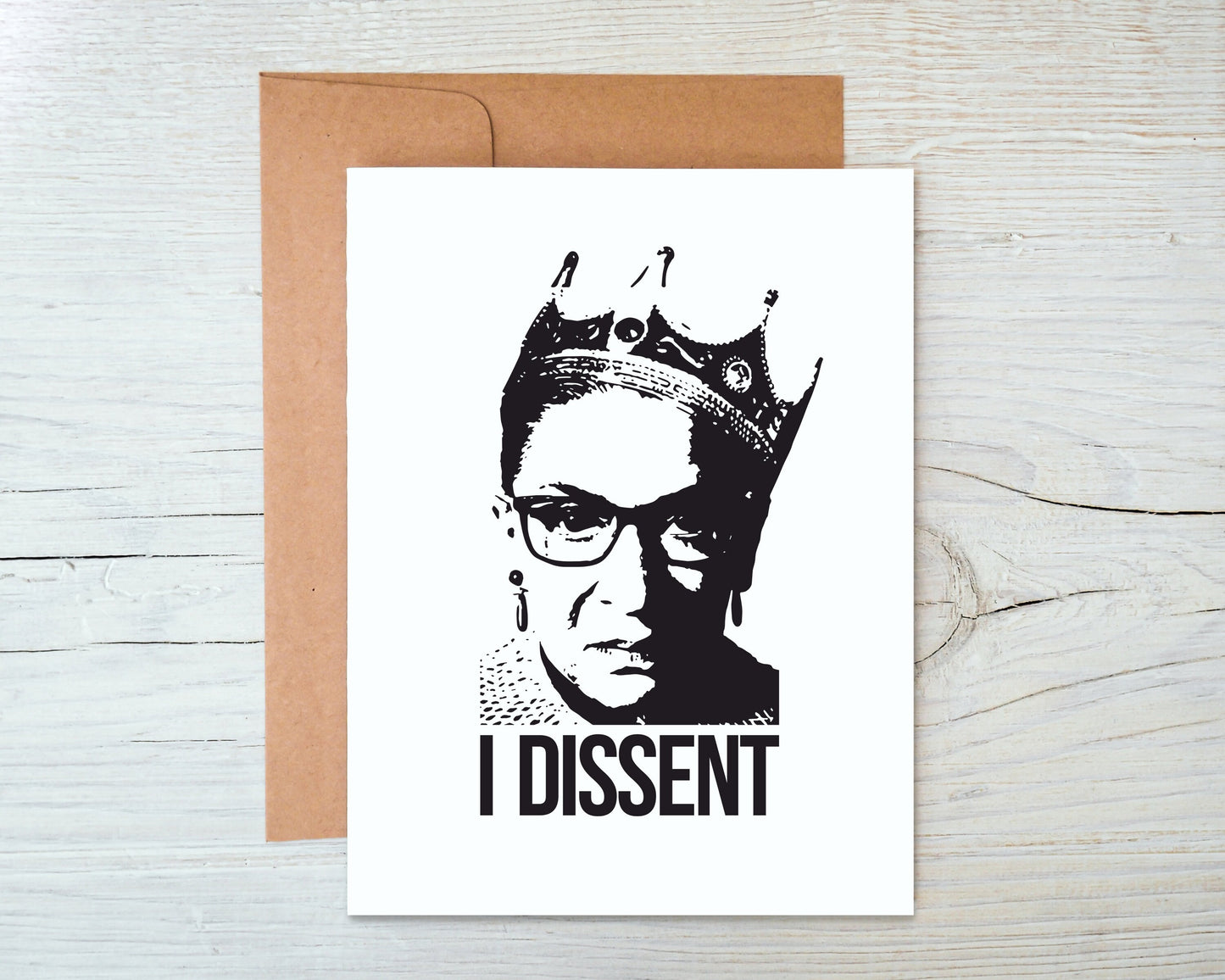 Card "I dissent"