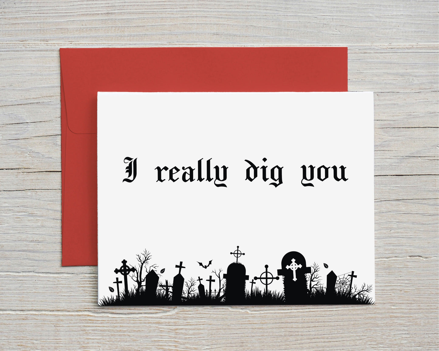 Card "I really dig you"