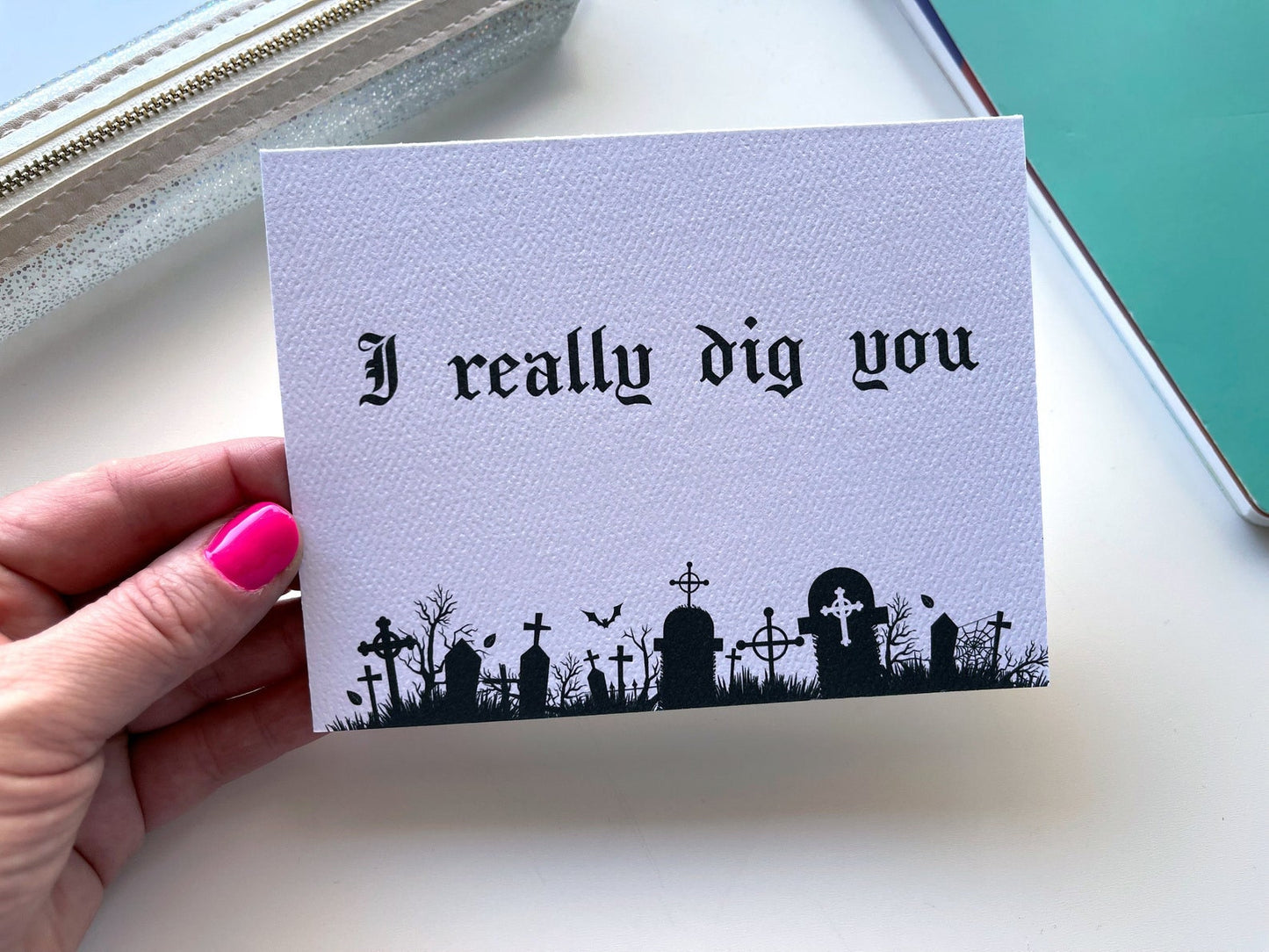 Card "I really dig you"