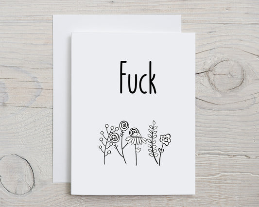 Card "F#ck"