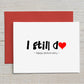 Card "I still do"