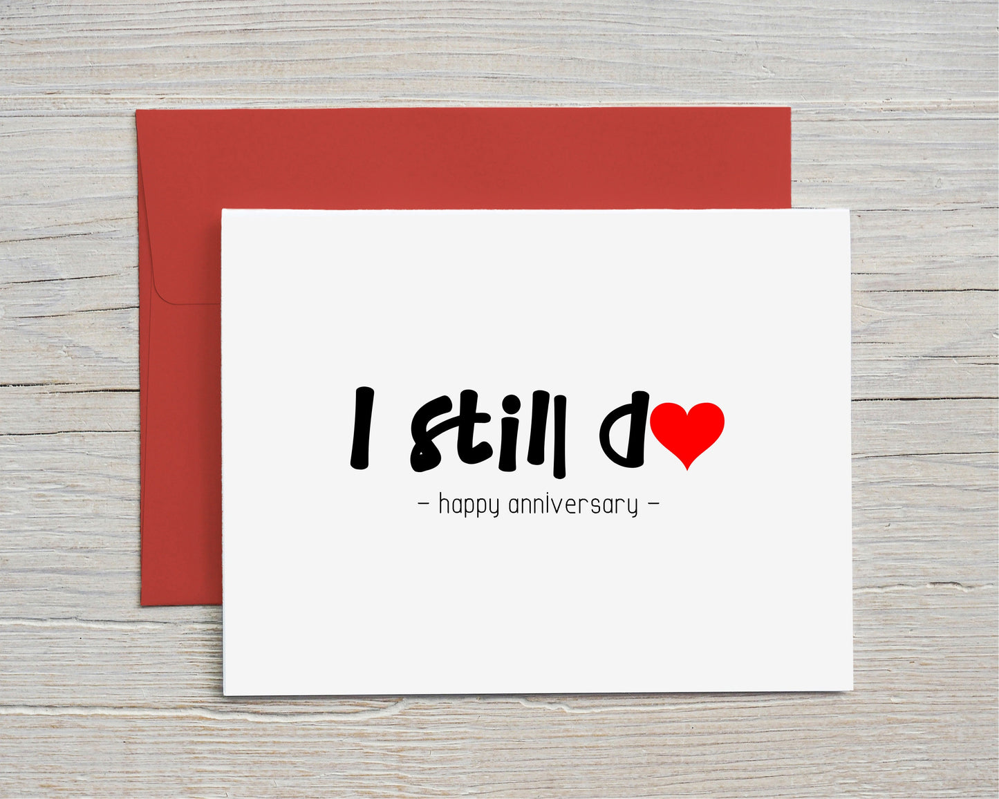 Card "I still do"