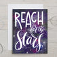 Card "Reach for the Stars"