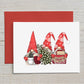 Card Christmas Gnomes