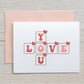 Card "Love you"