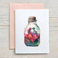 Card Bottled Couple