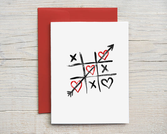 Card "Tic Tac Toe"