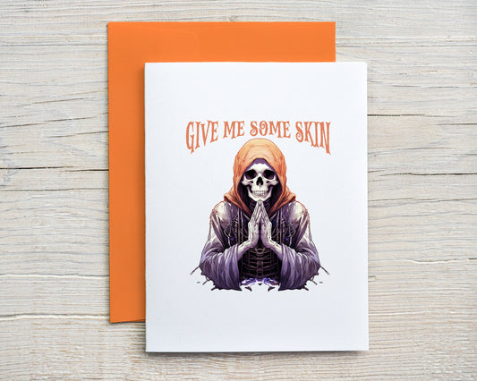 Card "Give me some skin"