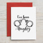 Card "I've been naughty"