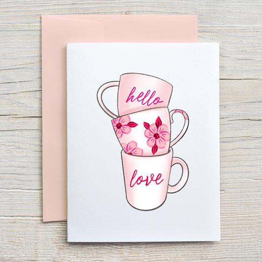 Card "Hello Love"